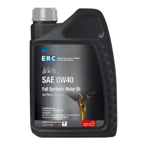 روغن موتور فول سنتتیک ERC White SAE 0W40 – ساخت آلمان