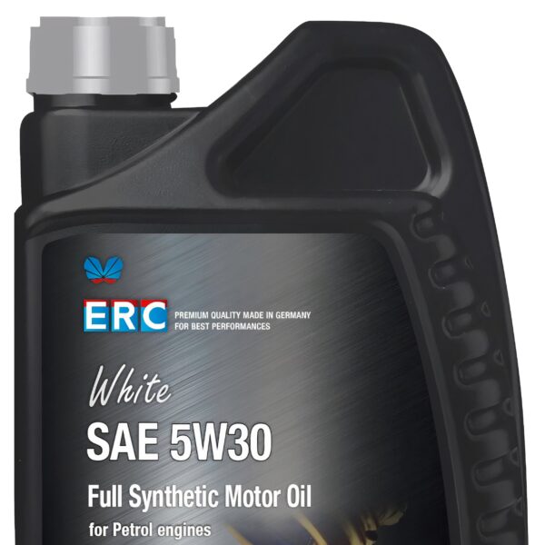 روغن موتور فول سنتتیک ERC White SAE 5W30 – ساخت آلمان - Image 3